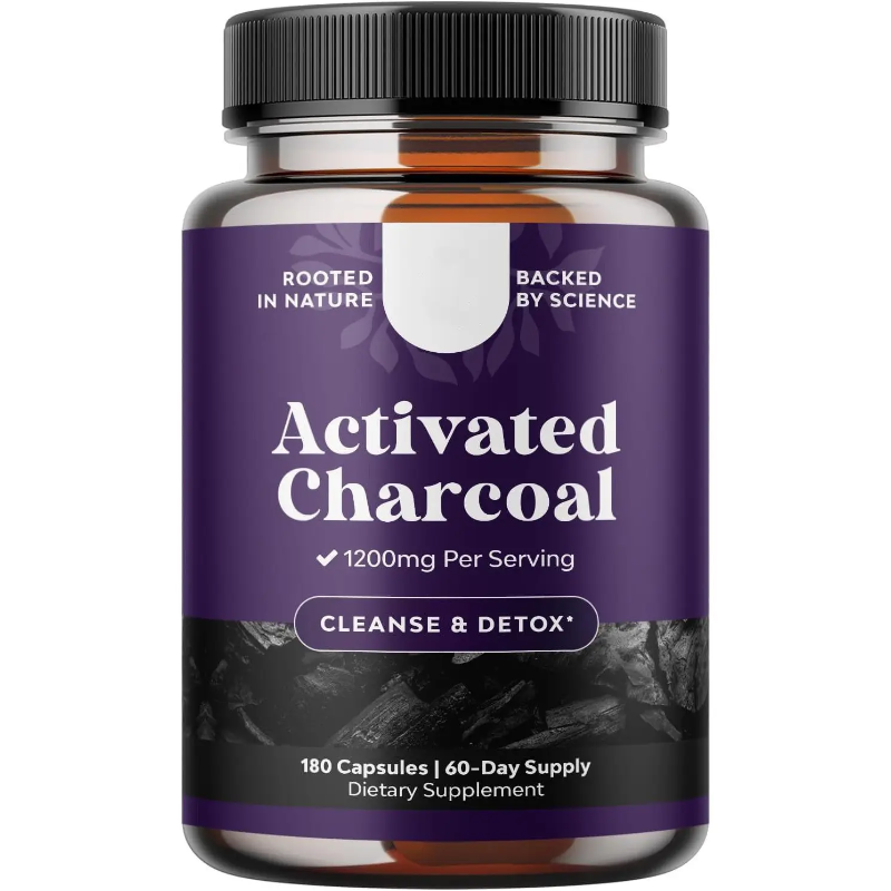 Natural Detox Activated Charcoal Capsules